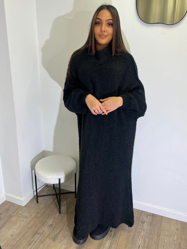 Robe pull oversize [ NOIR ]