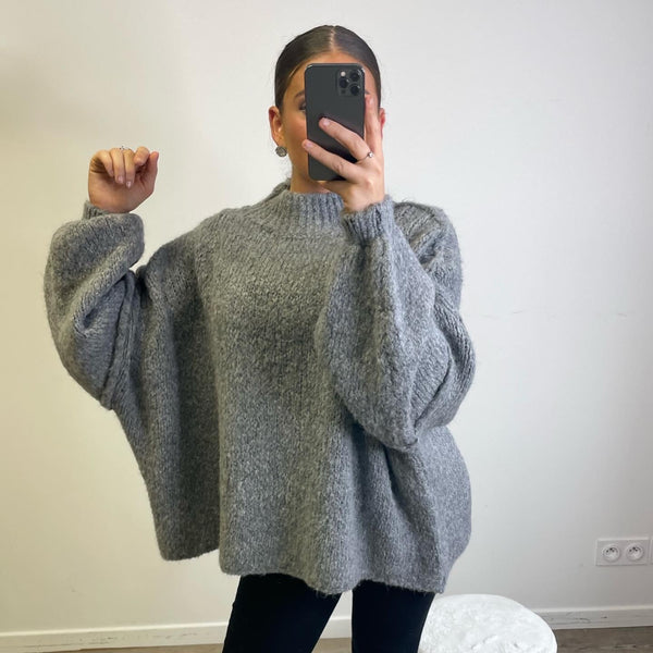 Pull oversize [ GRIS ]