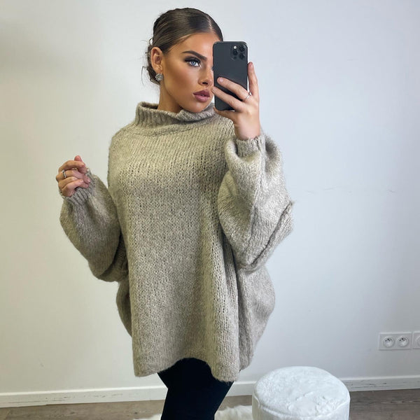 Pull oversize [ TAUPE ]